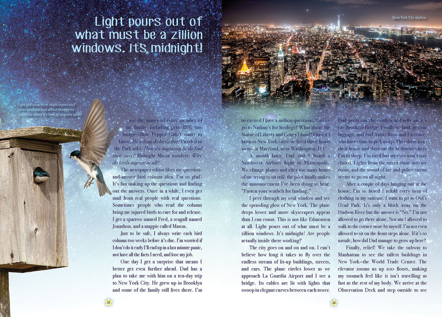Dark Matters: Nature's Reaction to Light Pollution