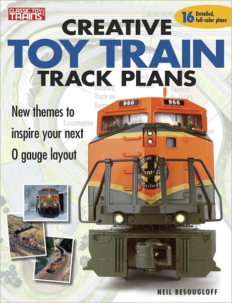 Creative Toy Train Track Plans (PagePerfect NOOK Book)