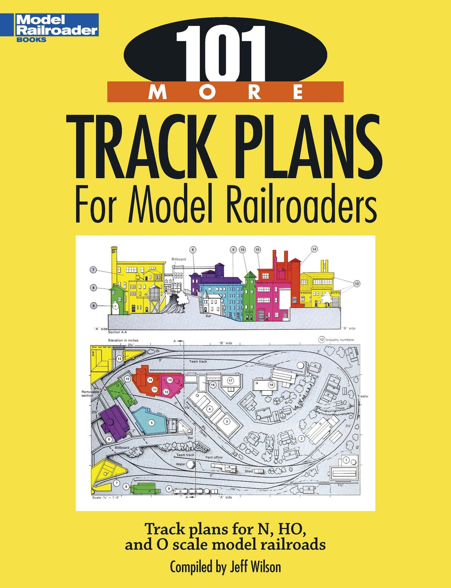 101 More Track Plans for Model Railroaders: Track plans for N, HO, and O scale model railroads (PagePerfect NOOK Book)