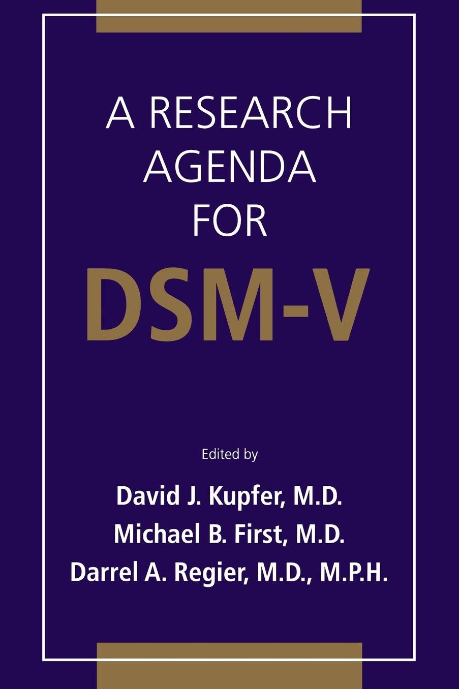 A Research Agenda For DSM V