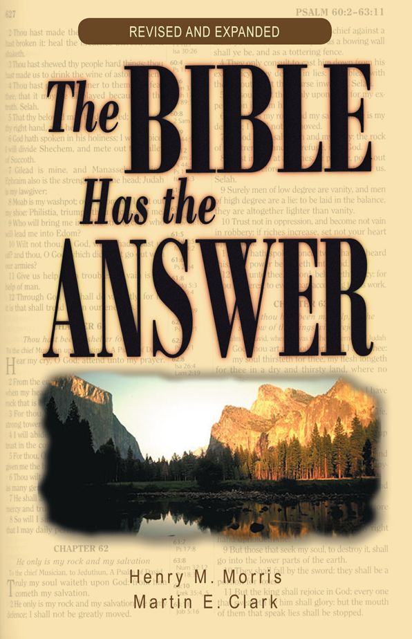 The Bible Has the Answer