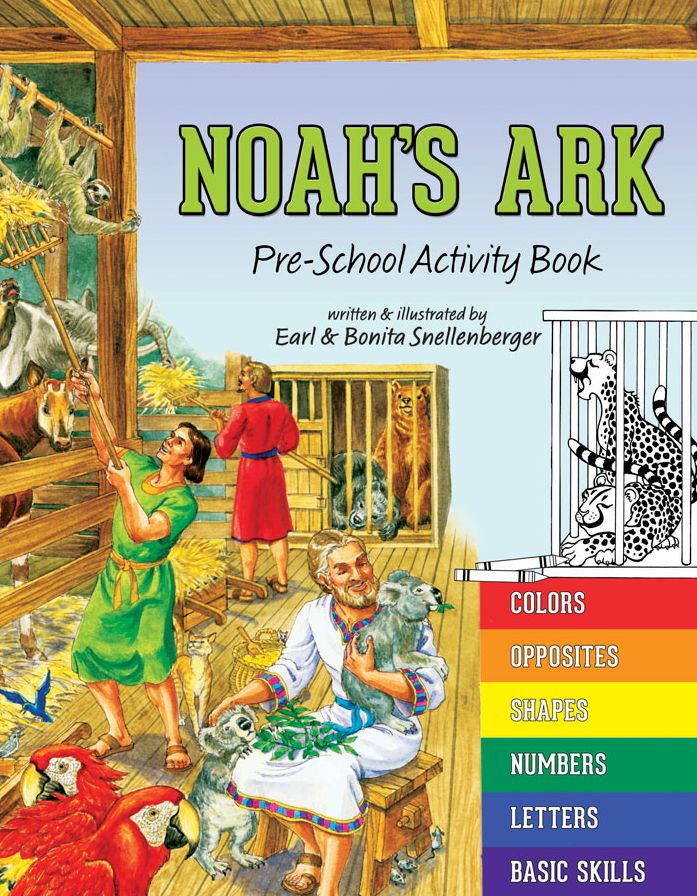 Noah's Ark Preschool Activity Book