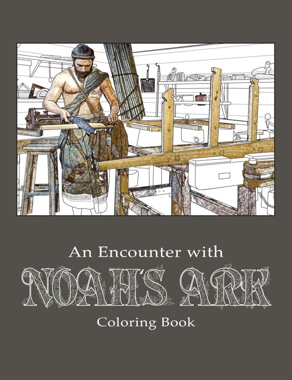 An Encounter with Noah's Ark: Coloring Book