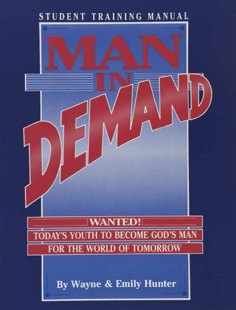 Man In Demand-Student Training Manual