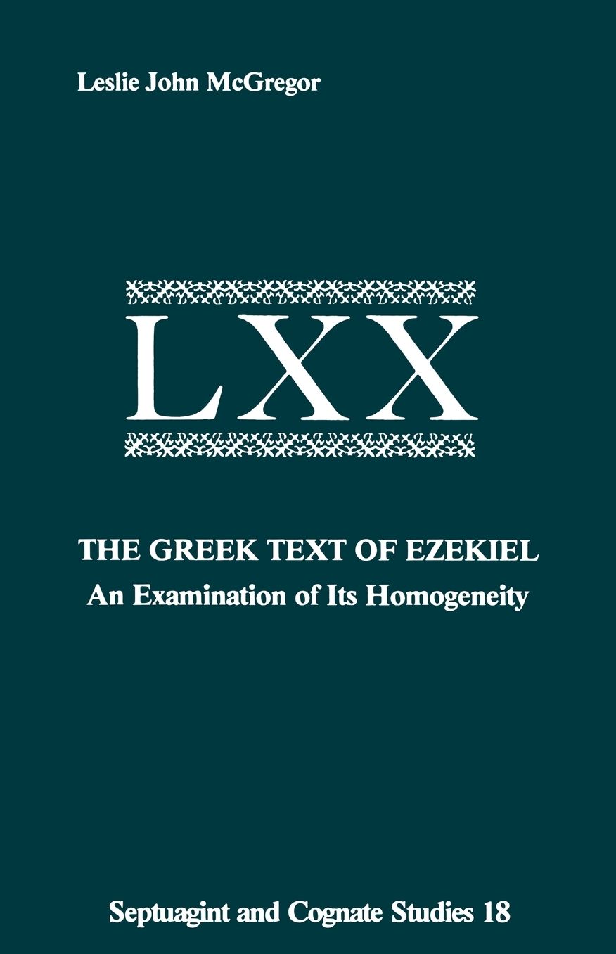 The Greek Text Of Ezekiel