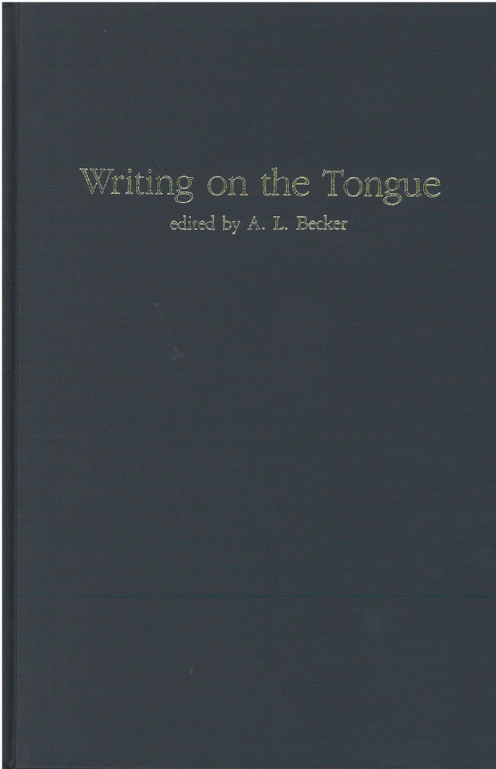 Writing on the Tongue
