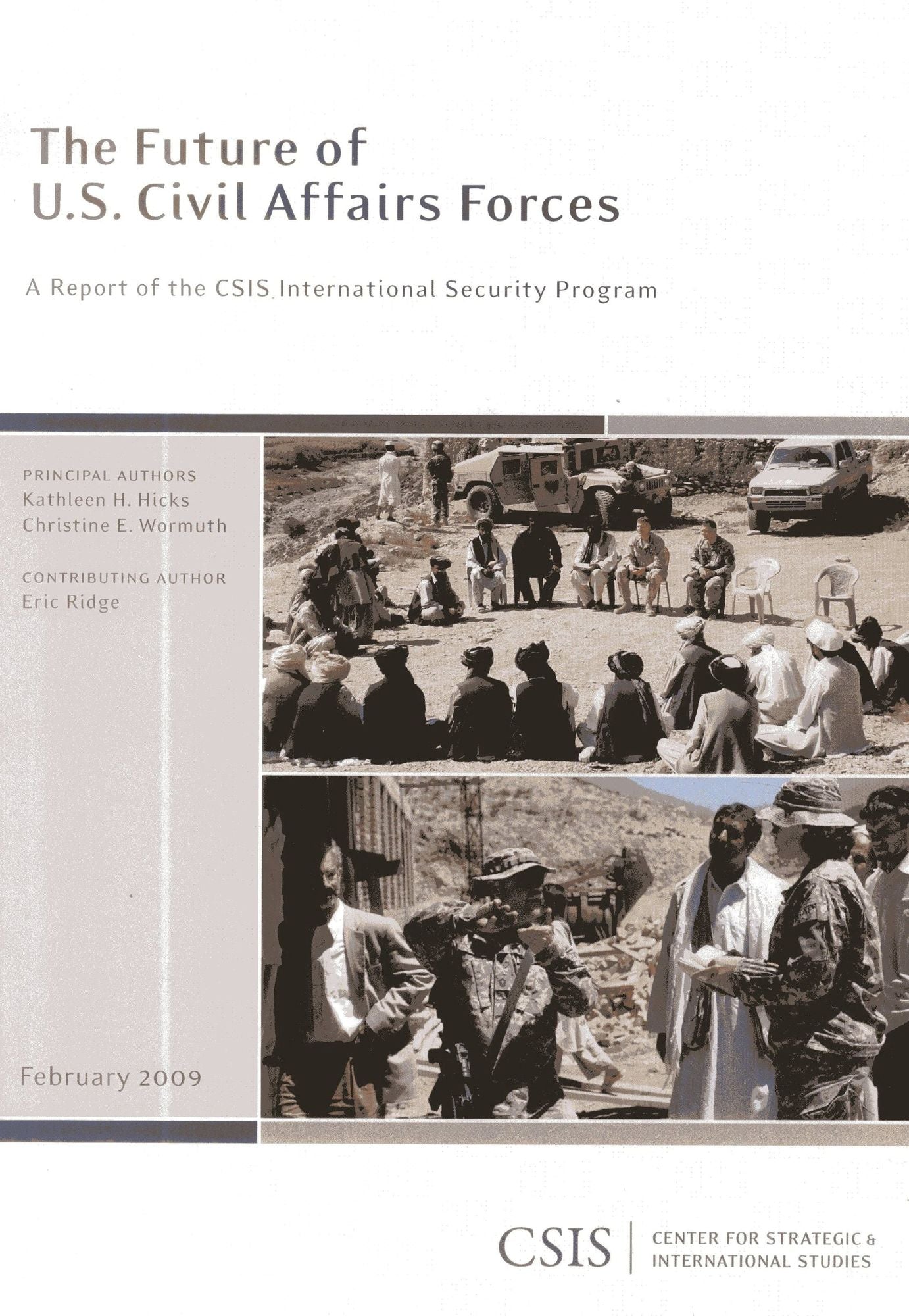 The Future of U. S. Civil Affairs Forces