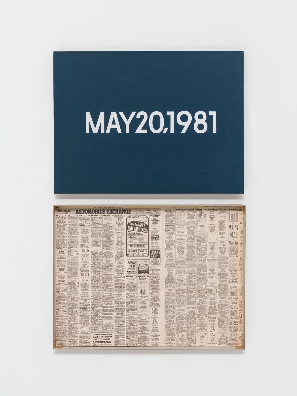 On Kawara -- Silence