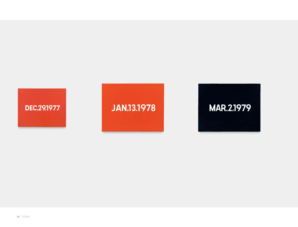 On Kawara -- Silence