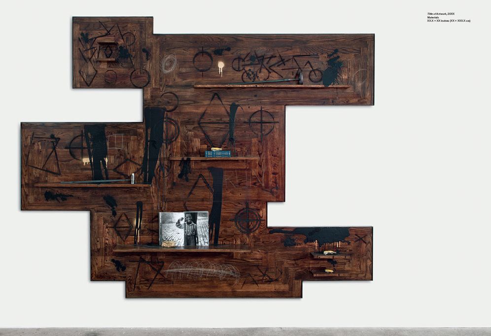 Rashid Johnson: A Poem for Deep Thinkers