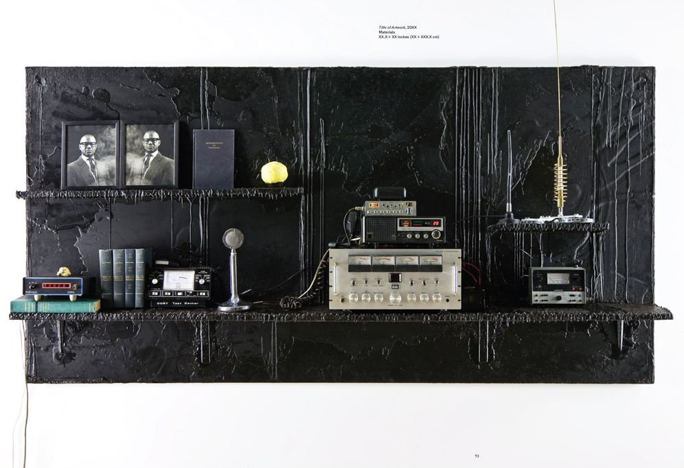Rashid Johnson: A Poem for Deep Thinkers