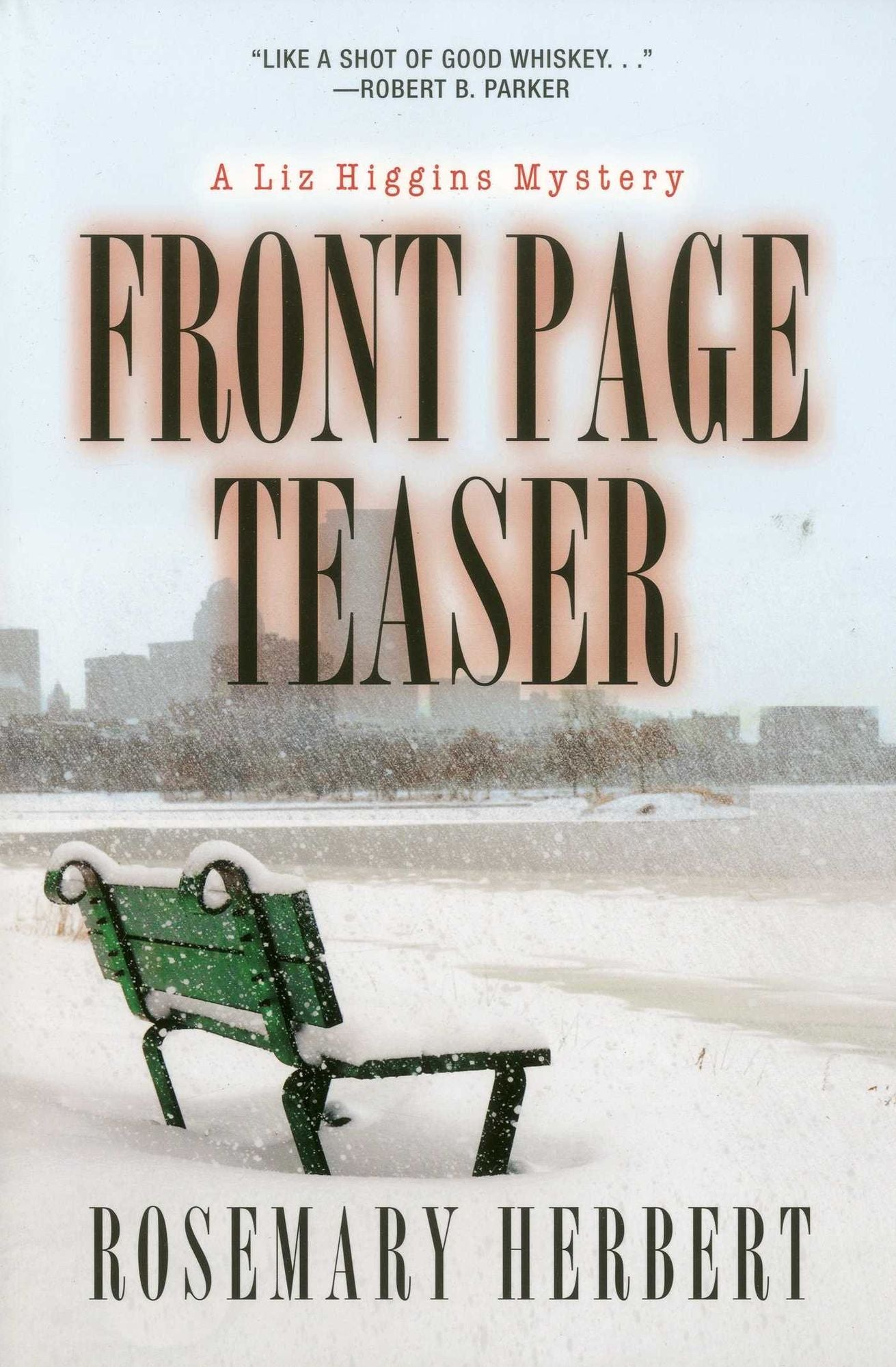 Front Page Teaser: A Liz Higgin's Mystery