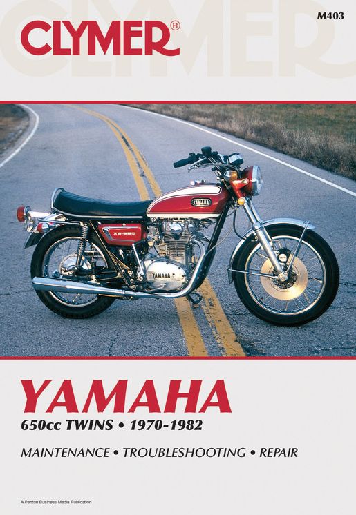 Clymer Yamaha 650cc Twins 70-82: Service, Repair, Maintenance