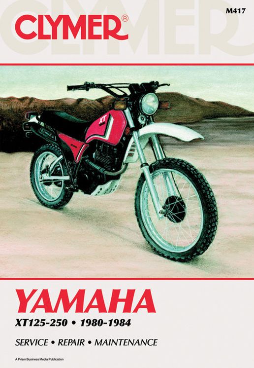 Clymer Yamaha XT125-250 80-84: Service, Repair, Maintenance