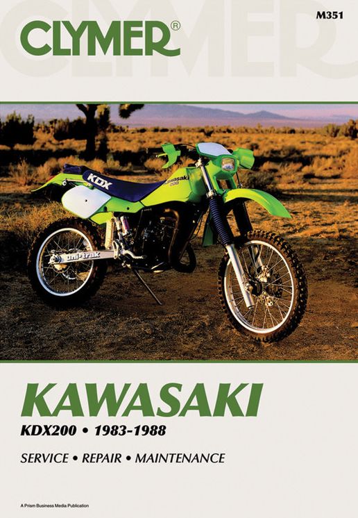 Clymer Kawasaki KDX200 83-88: Service, Rapair, Maintenance