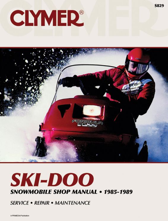 Clymer Ski-Doo Snowmobile 1985-1989: Service, Repair, Maintenance