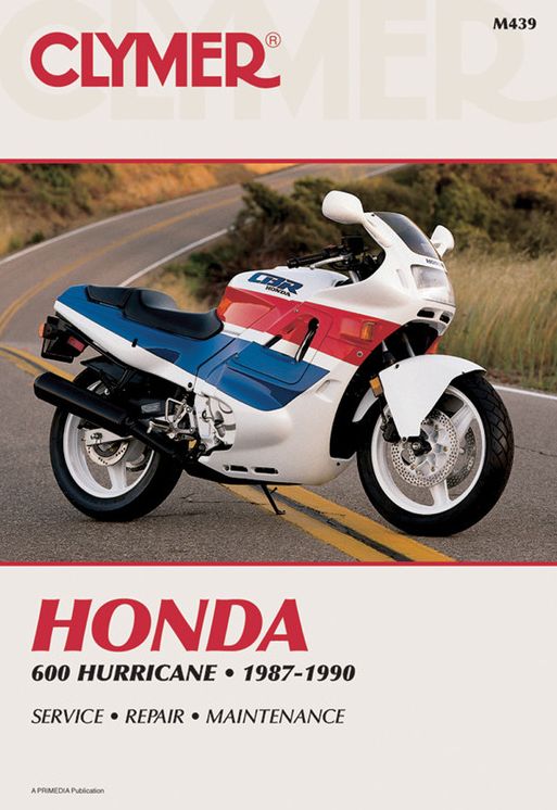 Clymer Honda 600 Hurricane 87-90: Service, Repair, Maintenance