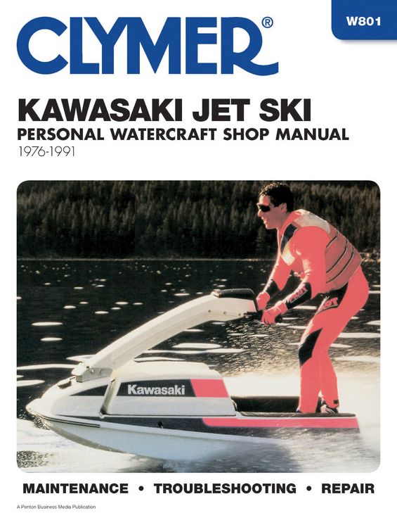 Clymer Kawasaki Jet Ski, 1976-1991