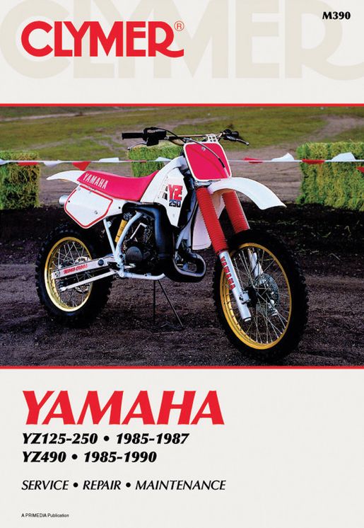Clymer Yamaha YZ125-490 85-90: Service, Repair, Maintenance