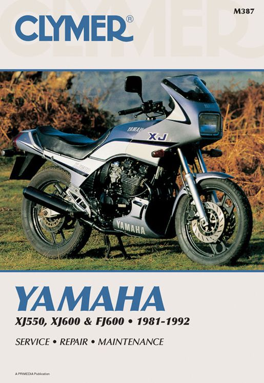 Clymer Yamaha XJ550 & FJ600 81-92: Service, Repair, Maintenance