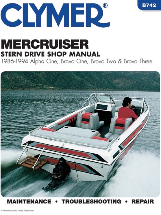Mercruiser Alpha One, Bravo One and Bravo Two Stern Drives, 1986-1992