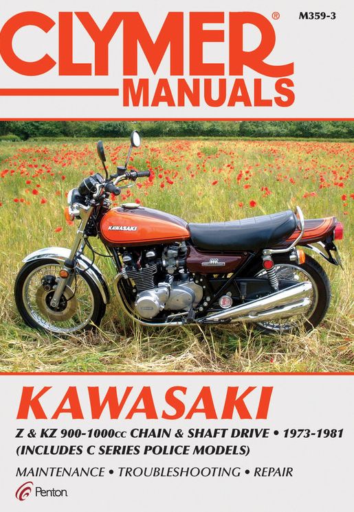 Kawasaki Z & KZ 900-1000 cc Chain & Shaft Drive 1973-1981