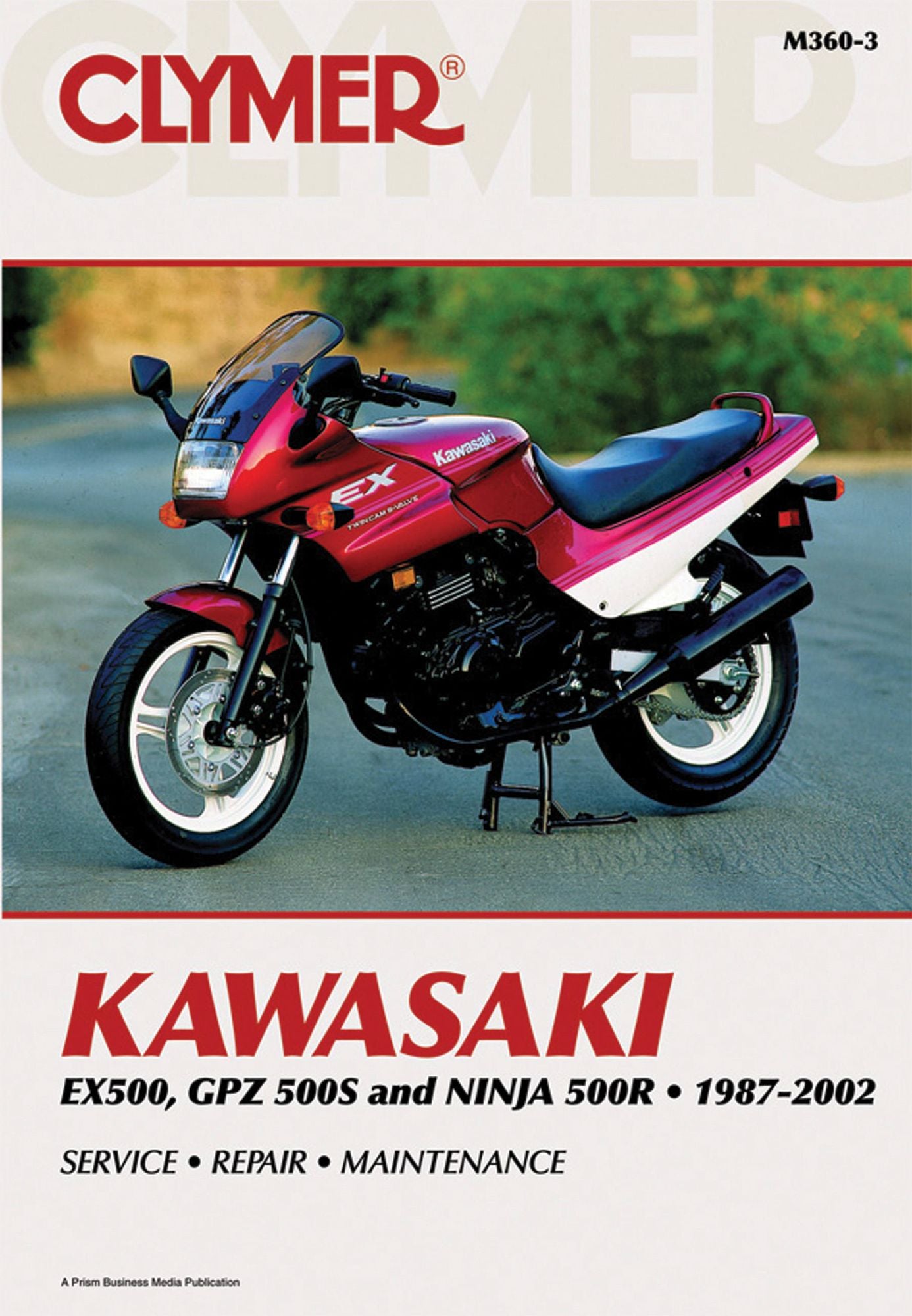 Kawasaki EX500, GPZ500S and Nina 500R 1987-2002