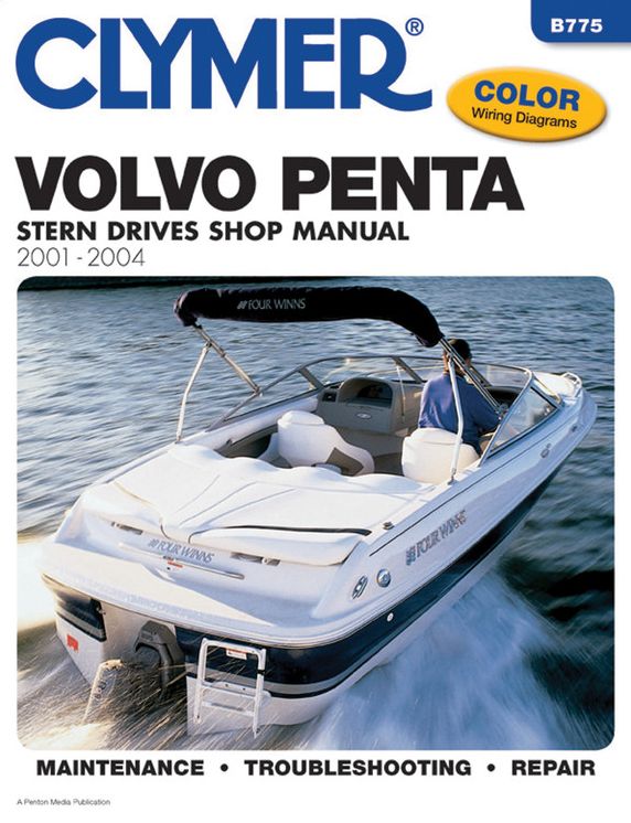 Volvo Penta Stern Drive Shop Manual 2001-2004