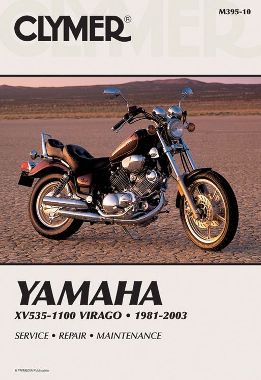 Clymer Yamaha XV535-1100 Virago 1981-2003: Service, Repair, Maintenance