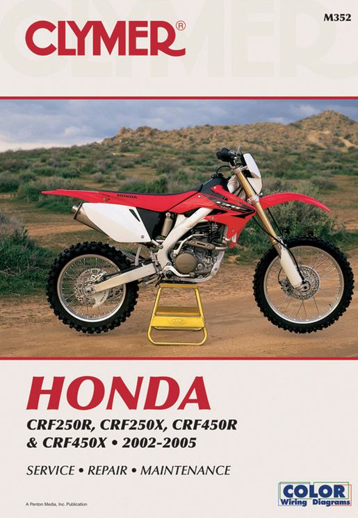 Honda CRF250R (2004), CRF250X (2004) AND CRF450R 2002-2004