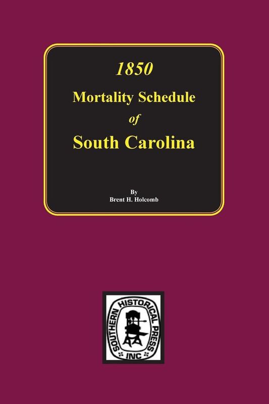 Index to the Eighteen Fifty Mortality Schedule of S. C.