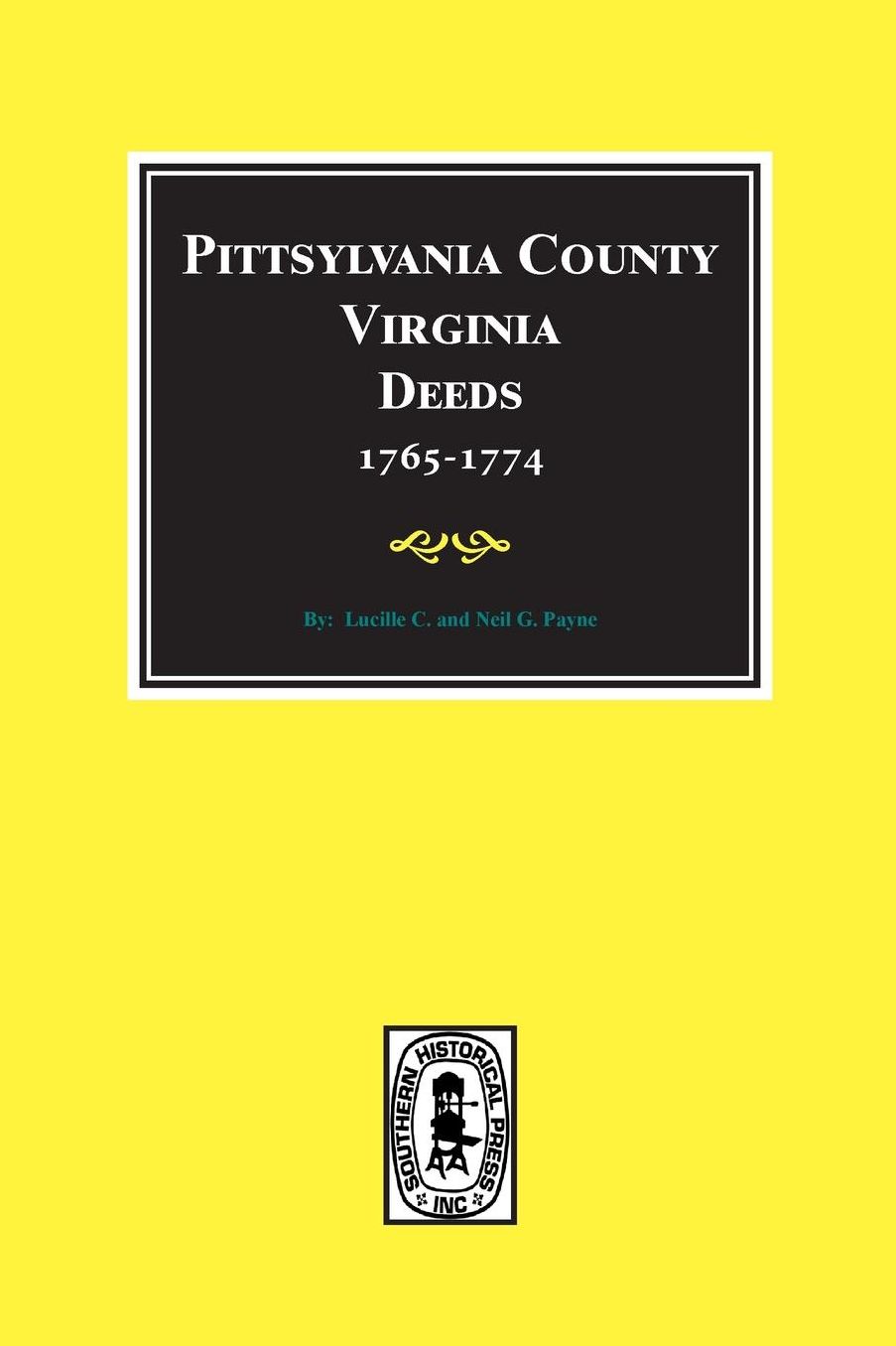 Pittsylvanis County, Virginia, Deed: Books 1, 2, and 3, 1765-1774