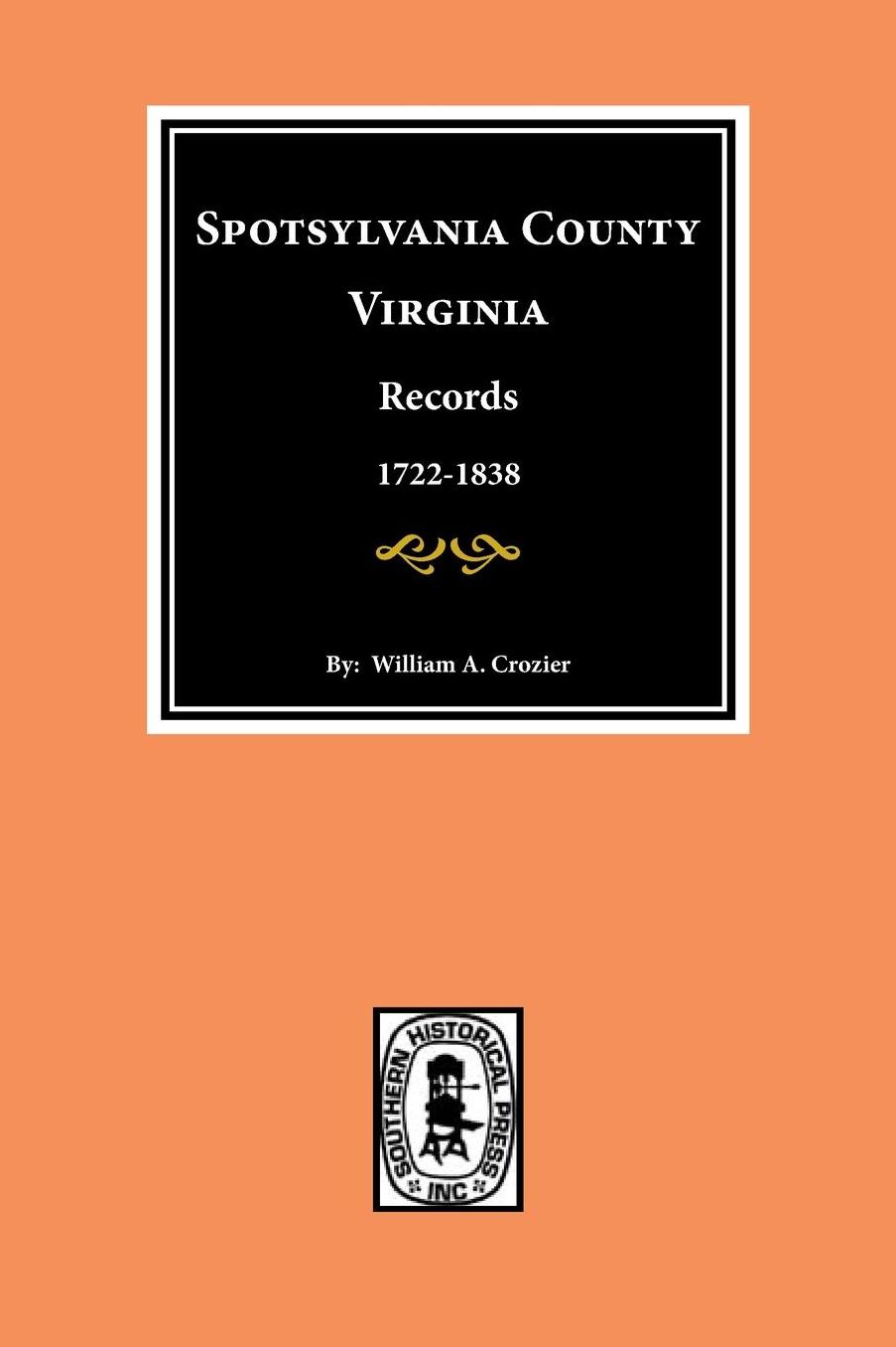 Spotsylvania County, VA. Records.
