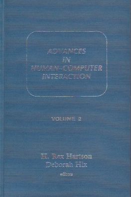 Advances in Human-Computer Interaction Volume 2