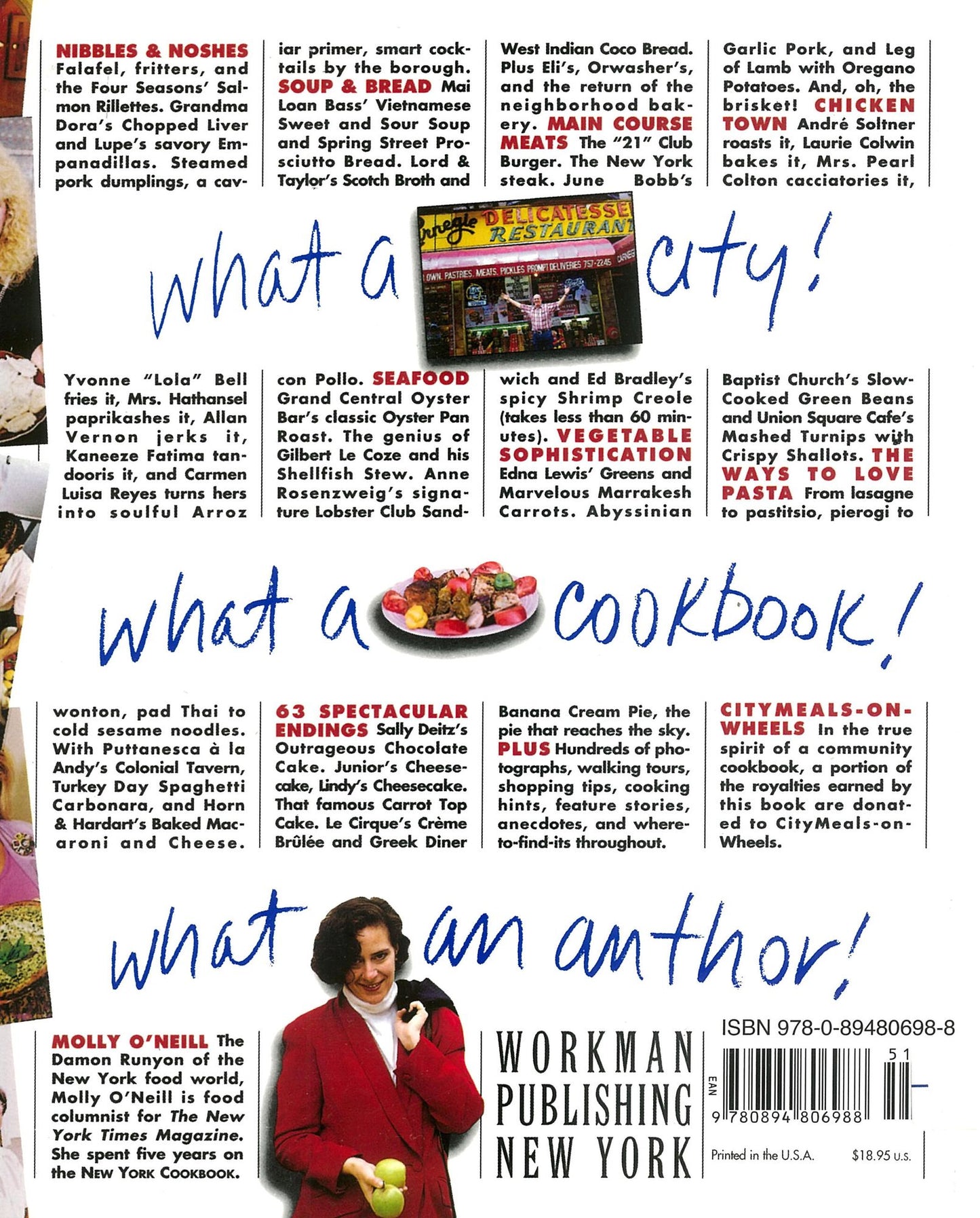 New York Cookbook: From Pelham Bay to Park Avenue, Firehouses to Four-Star Restaurants