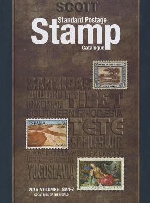 Scott 2015 Standard Postage Stamp Catalogue Volume 6 Countries of the World San-Z