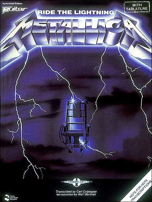 Metallica - Ride the Lightning : Guitar/Vocal/Tablature