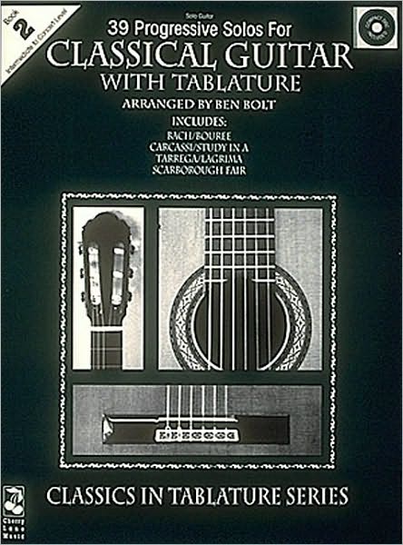 Thirty-Nine Progressive Solos for Classical Guitar With Tablature