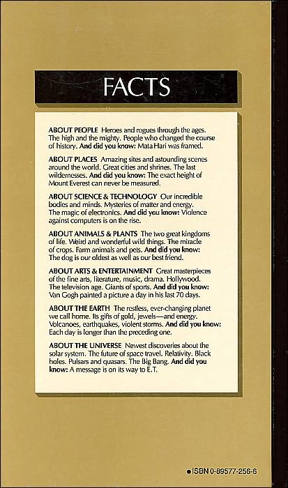 Reader's Digest Book of Facts