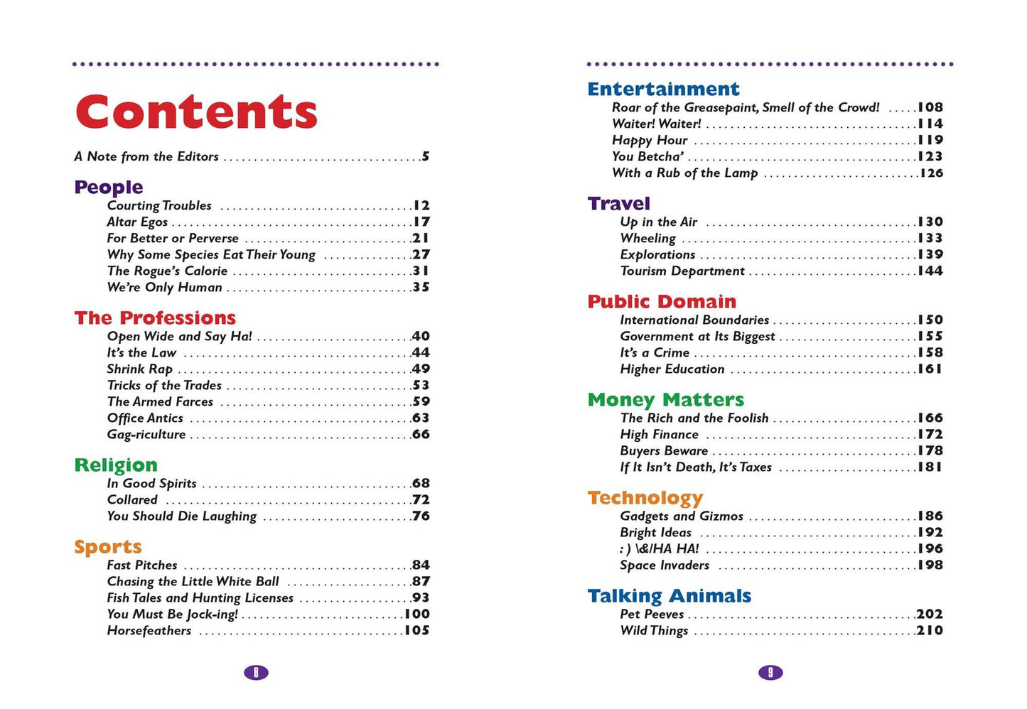 Laughter, the Best Medicine: Jokes, Gags, & Laugh Lines from America's Most Popular Magazine