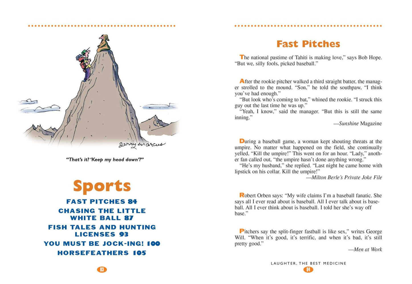 Laughter, the Best Medicine: Jokes, Gags, & Laugh Lines from America's Most Popular Magazine