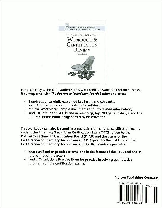 The Pharmacy Technician Workbook & Certfication Review