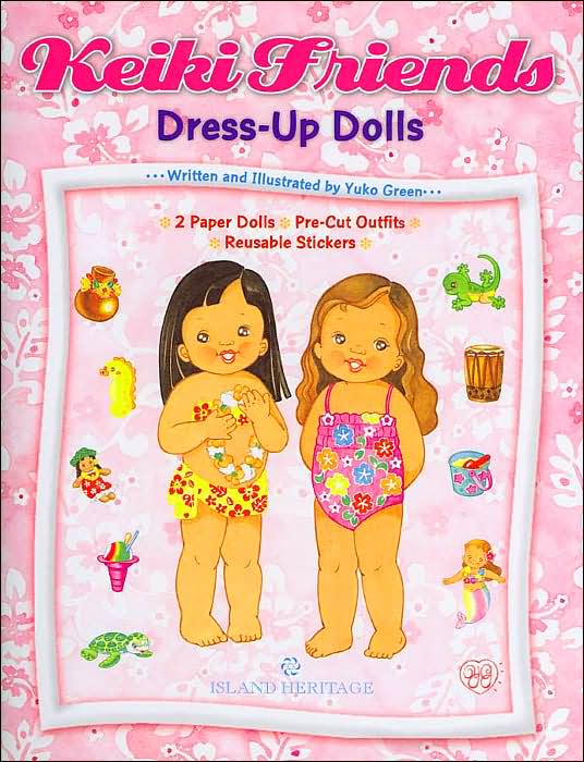 Keiki Friends Dress-Up Dolls Activity Book