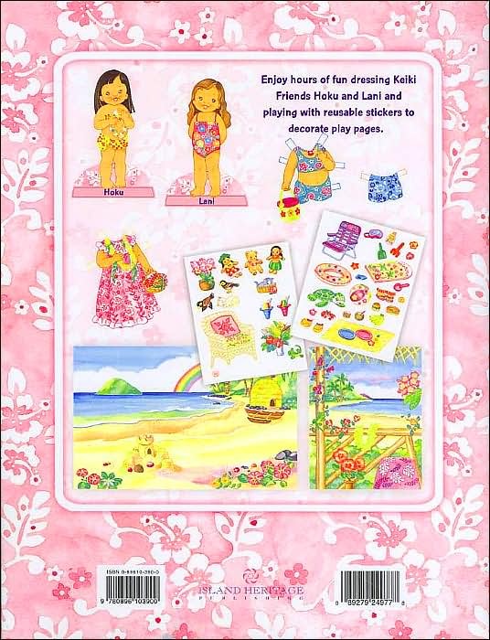 Keiki Friends Dress-Up Dolls Activity Book