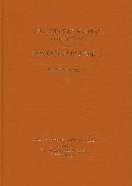 The John Max Wulfing Collection in Washington University