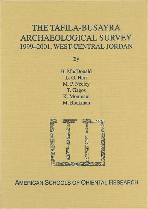 The Tafila-Busayra Archaeological Survey 1999-2001, West-Central Jordan