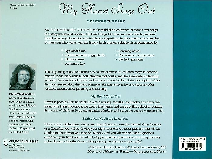 My Heart Sings Out, Teacher's Guide