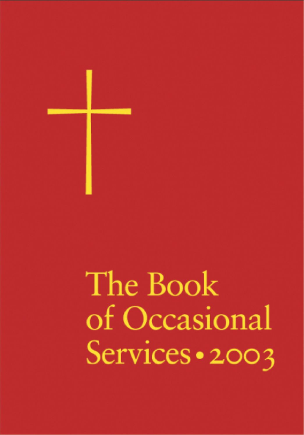 Book of Occasional Services 2003