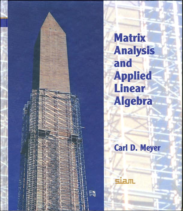 Matrix Analysis and Applied Linear Algebra