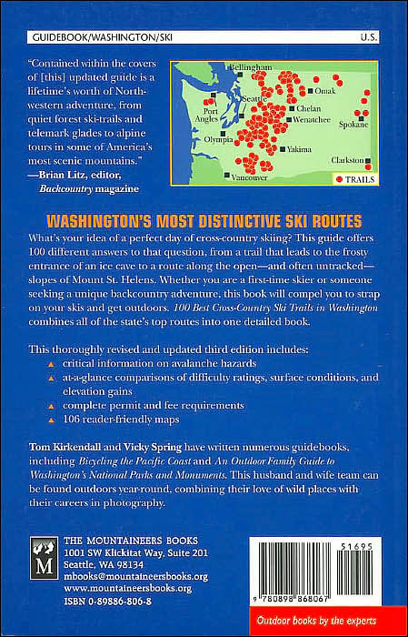100 Best Cross-Country Ski Trails in Washington